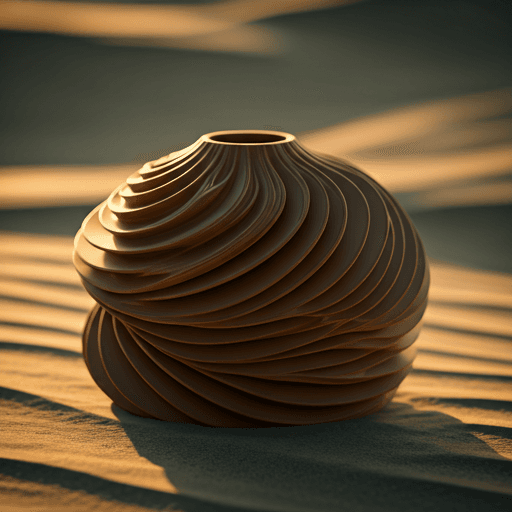 3D printed artifact in nature